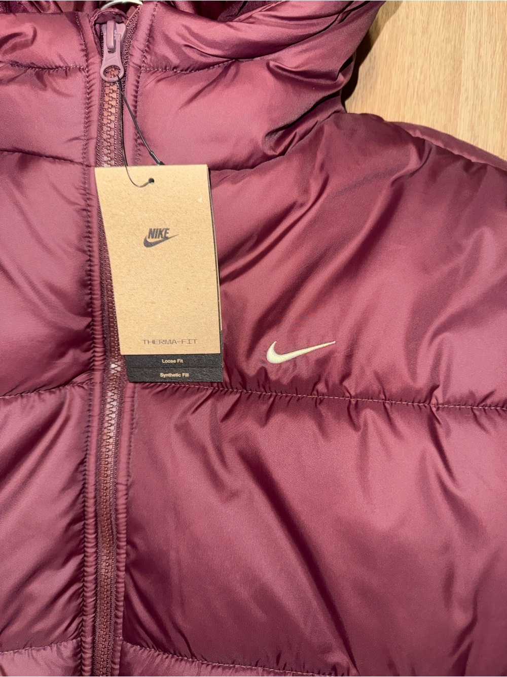 Nike Women's  Classic Therma-FIT Loose Hooded Parka- Brand New With Tags - Picture 9 of 10